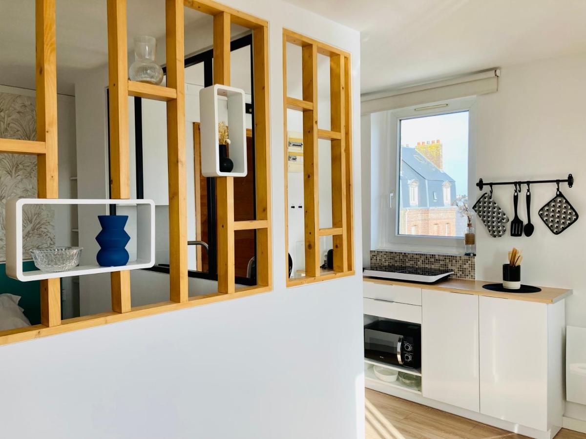 La Belle Vue Appartement 2 Personnes Vue Port Dieppe Extérieur photo